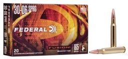 [F3006FS2] Federal Fusion, .30-06, 165gr, SP, 20rd