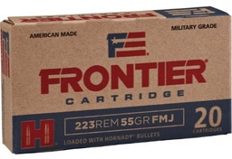 [FR200] Hornady FRONTIER 5.56 NATO 55 GR FMJ (XM193) - 20rd