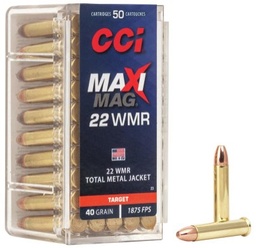 [Federal-23] CCI Maxi-Mag TMJ - 40gr - .22 WMR - 50rds