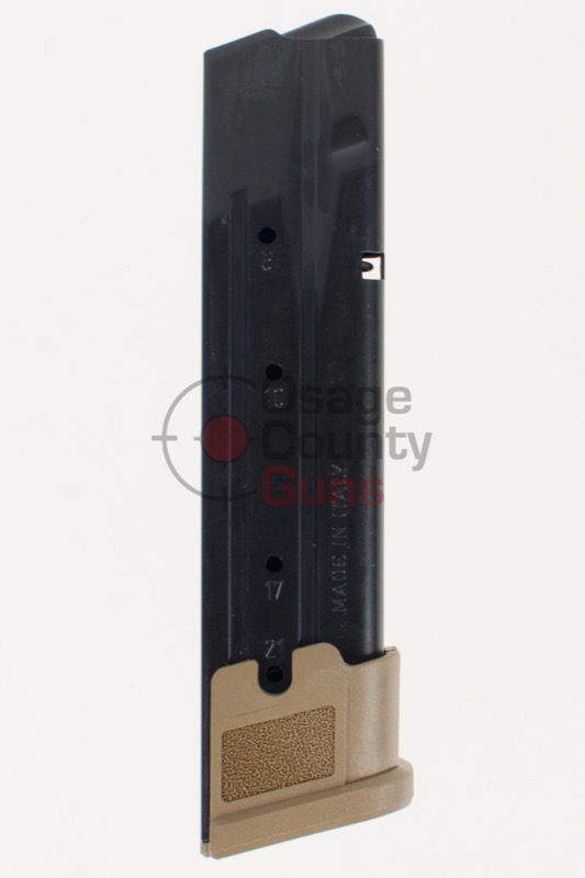 Sig Sauer P320 Fullsize 9mm Magazine - 21rd (Coyote)