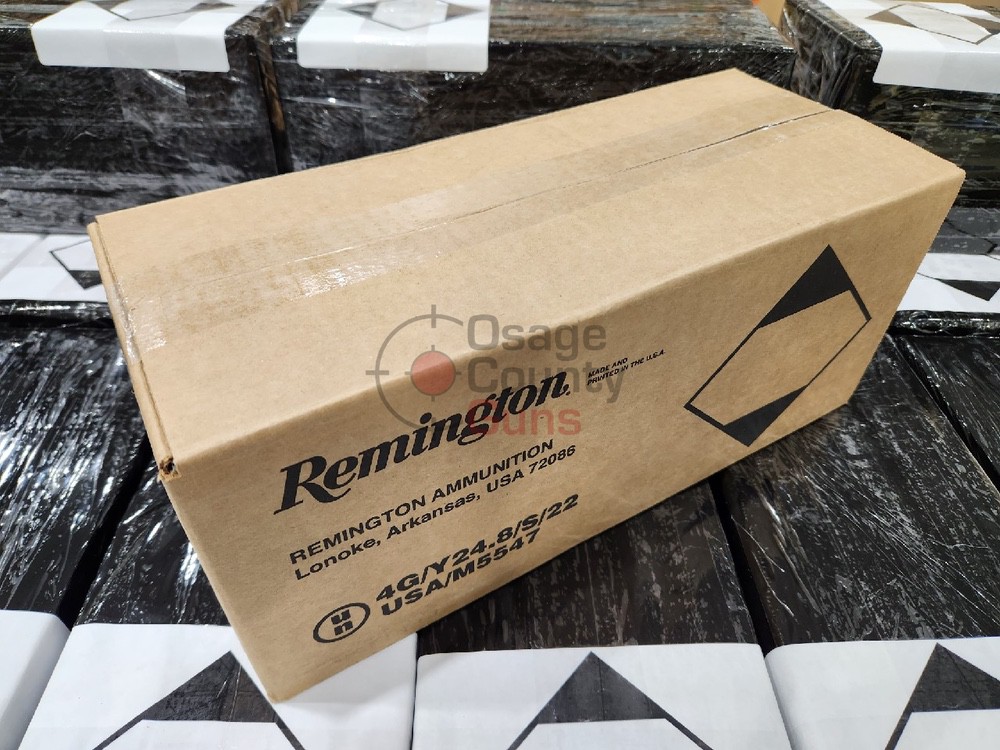 Remington Range Ammo, 9mm, 115gr, FMJ, Brass Case, 1000rds