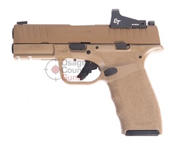 [HCP9379FOSP-GU25] Springfield Hellcat PRO FDE w/CT Red Dot, 9mm, 3.7" BBL, 3x15 / 2x17 Rds