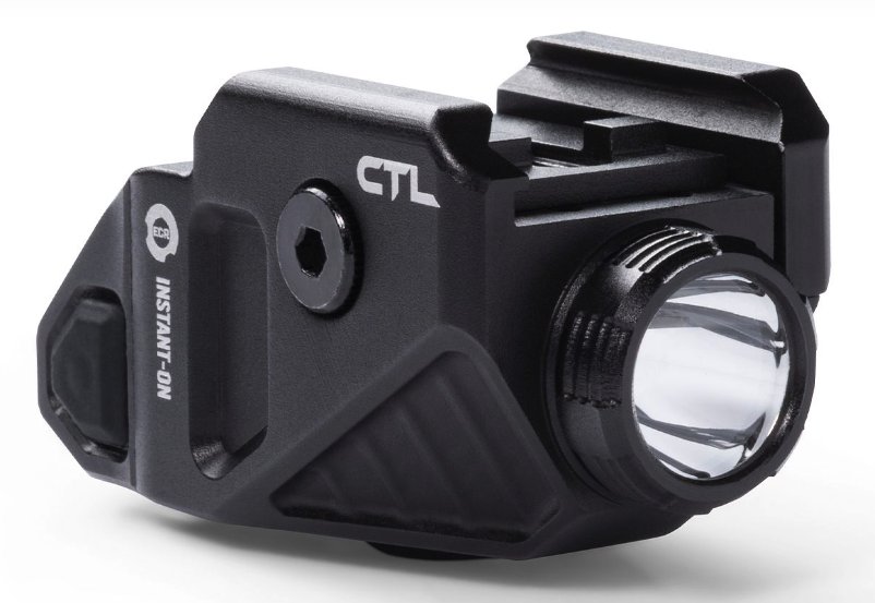 Viridian CTL Universal 525 Lumen Tactical Light w/ Rechargeable Battery, INSTANT-ON and SafeCharge Power Bank, Black