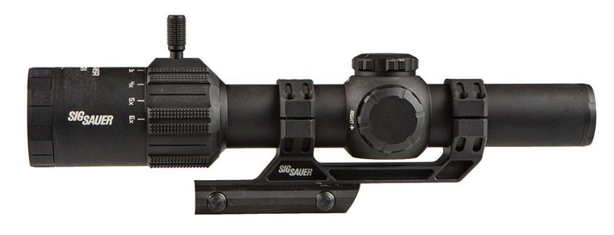 Sig Sauer Tango-MSR LPVO 1-6x24mm, FFP, MOA, Black