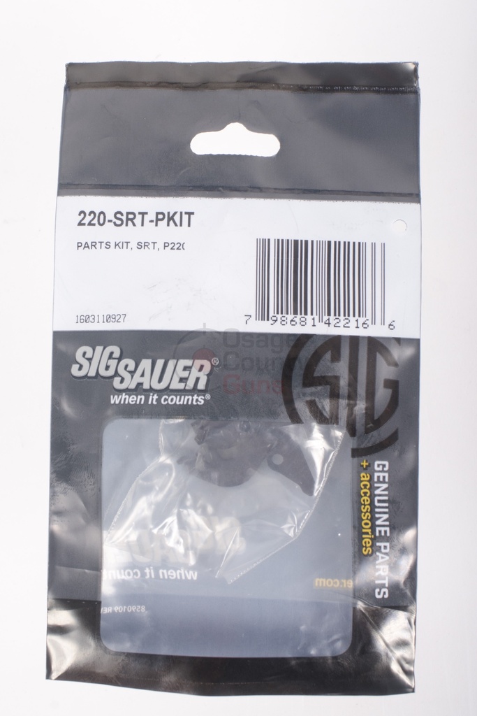 Sig P220 Short Reset Trigger Parts Kit