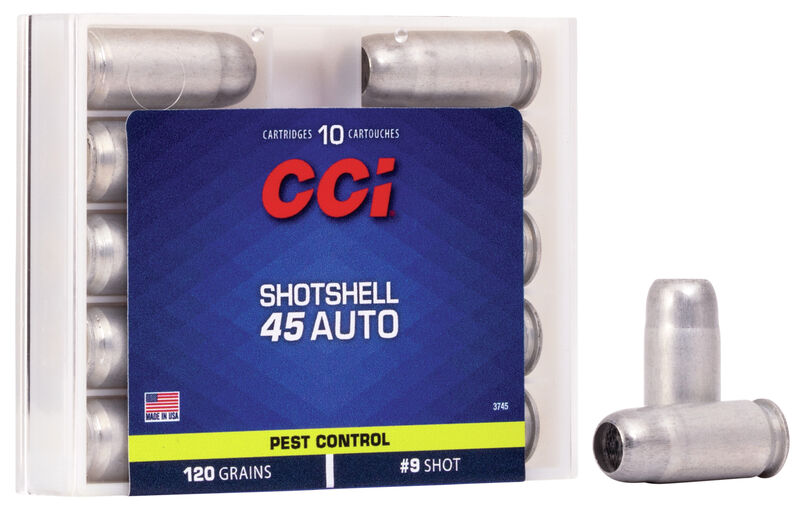 CCI Shotshell - 120 Gr - .45 Auto - 10 Rd
