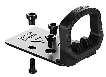 Radian GUARDIAN + SIX Back-Up Sights - Optic Guard - Glock MOS - HS 407/507 - Black