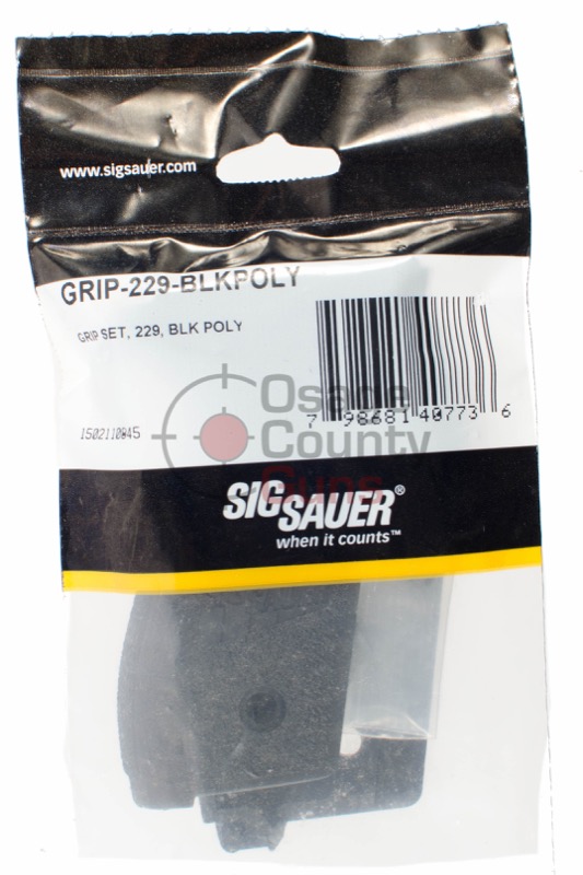 Sig Sauer P229 Black Polymer Grips