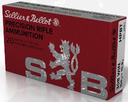Sellier & Bellot HPBT Precision - 168gr - .308 Win - 20rd