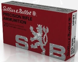 [SB308G] Sellier & Bellot HPBT Precision - 168gr - .308 Win - 20rd