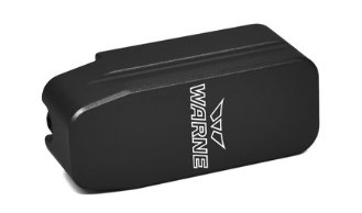 WARNE Rifle Magazine Extensions, Fits P-Mag 556, Black, Capacity +5