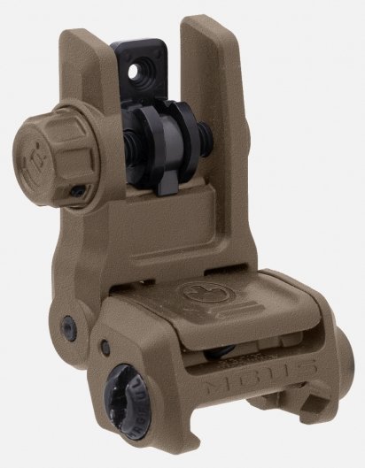 Magpul Industries MBUS 3 Sight – Rear - FDE