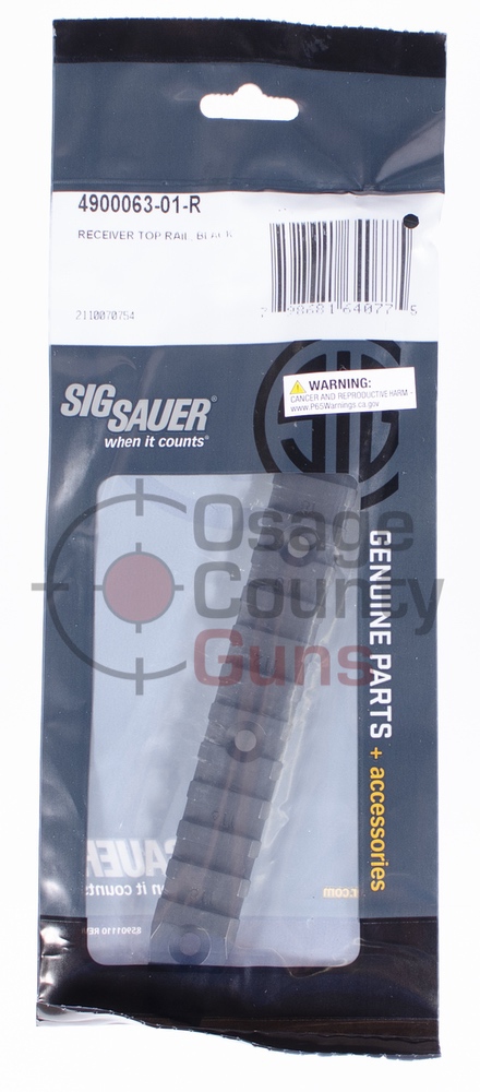Sig Sauer Cross Rifle Receiver Top Rail - Black