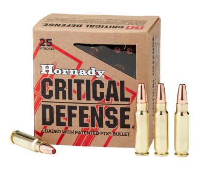 Hornady Critical Defense, 5.7x28mm, 40 Gr, FTX, 25 Rds