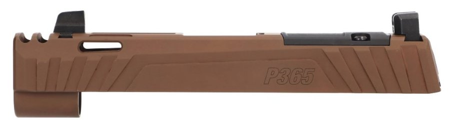 Sig Sauer P365X Spectre Comp Slide Assy, Integrated Comp - 3.1" - 9mm - Coyote Brown