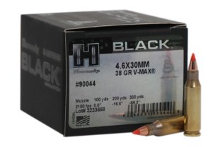 Hornady 4.6x30mm 38 gr V-Max Hornady BLACK 25 rds