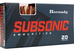 [82272] Hornady Sub-X Subsonic, 338 ARC, 307 Gr, 20 Rds