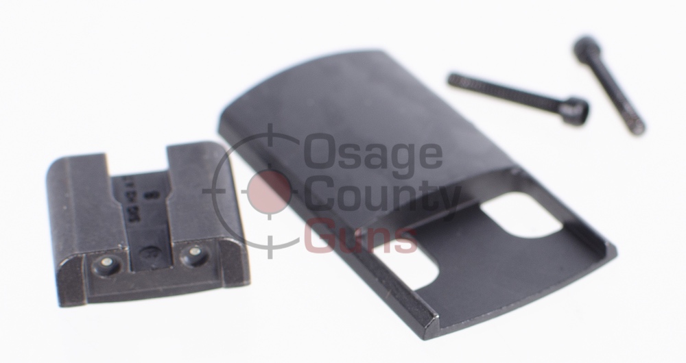 Sig Sauer P365XL REAR SIGHT ASSEMBLY, X-RAY3, SIGHT PLATE, SIGHT SCREW, BLK