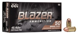 [5230] Blazer Brass FMJ - 230gr - .45 Auto - 50