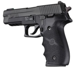 [Hogue-26000] Hogue Grips, Sig P226 Rub w/FG Blk