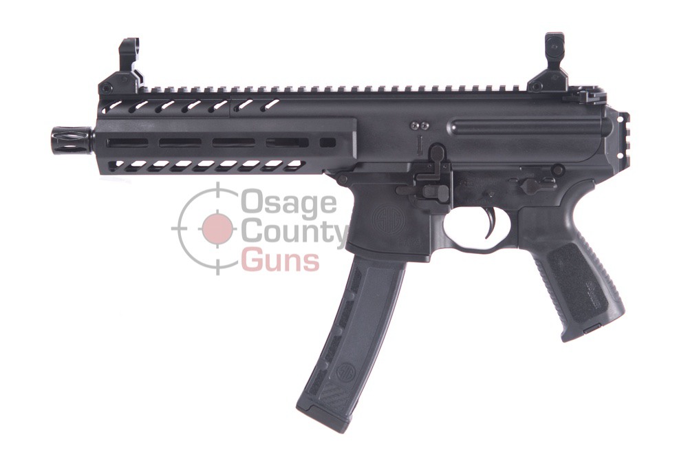 Sig Sauer SPP Only MPX Pistol, Black, 9mm, 8" BBL, 35 Rds