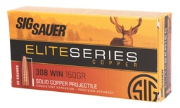 [E308H1-20] Sig Sauer Elite Copper Hunting 150gr .308 Win - 20rd