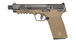 [14078] S&W M&P 5.7 Pistol Two-Tone BLK/FDE, 5.7x28mm, 5" BBL, 2x22 Rds