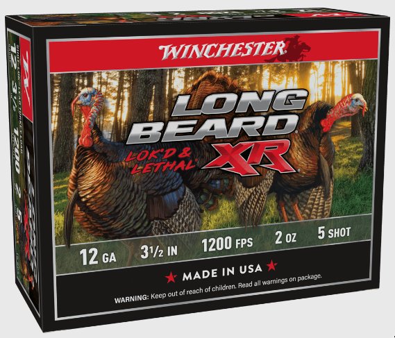 Winchester Long Beard XR, 12 Ga, 3.5", 2oz, 5 Shot, 10 Rds