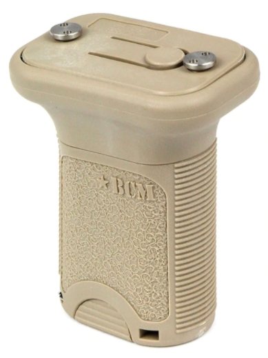 Bravo Company, KeyMod Vertical Foregrip, Fits Rifles, Flat Dark Earth