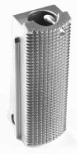 Nighthawk Custom Drop-In Mainspring Housing, Officer, 25 LPI Checkering, Stainless