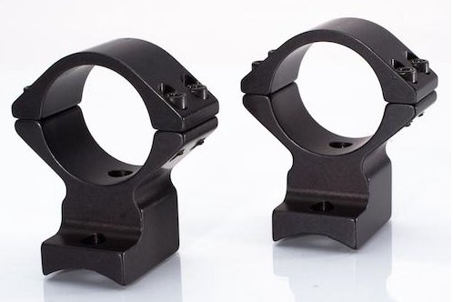 Talley Weatherby Mark V (9-Lug Magnum) Medium Scope Mounts - 1" - Black