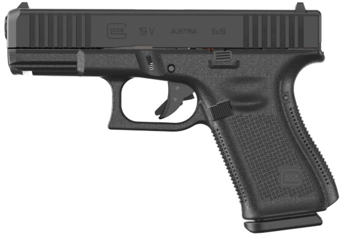 Glock G19 V 9mm, 4.02", 15rd