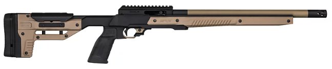 Volquartsen FDE Superlite Oryx Chassis, .22LR, 18.25", 10rd