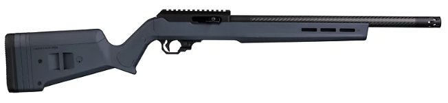 Volquartsen VM-22 Gray Magpul w/ RR, .22LR, 18.25", 10rd