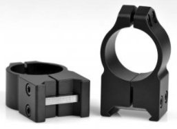 Warne 1 inch, PA, High Matte Rings