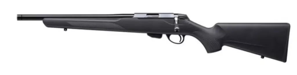 Beretta T1x, Threaded BBL, Left Hand, 22 LR, 16in, 1:16.5 twist, 1/2x28", Synthetic/Blued