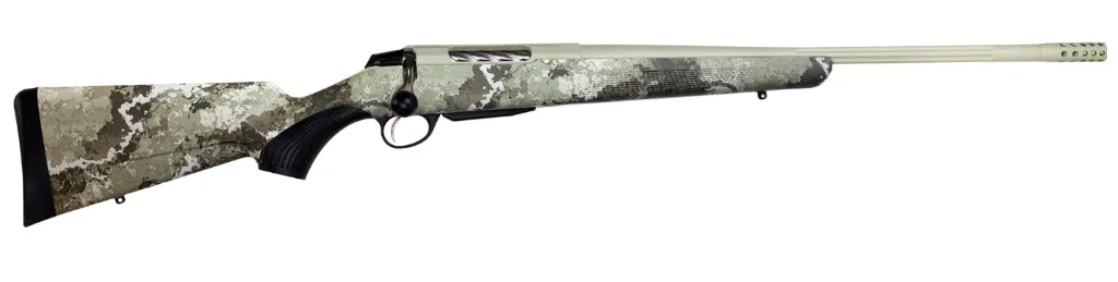 Beretta T3x, Veil Alpine, Fluted Threaded BBL, 7MM PRC, 24in, 1:8 twist, 5/8x24", Alpine, Cerakote
