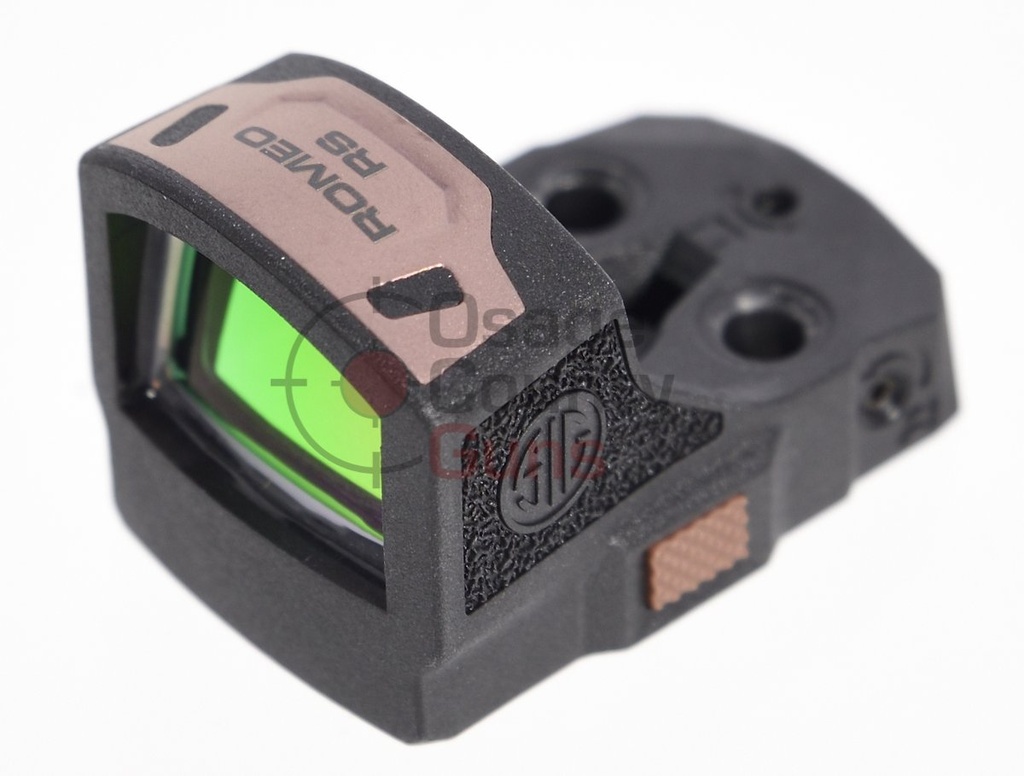 SIG ROMEO-RS, COMPACT FOOTPRINT, 3 MOA RED DOT, BLACK HOUSING, ROSE SHROUD