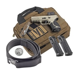 [14634] S&W M&P9 METAL M2.0 4IN NTS SPEC SERIES VI, 9mm Luger, 4" bbl, 15 rd, Champagne