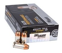 Sig Sauer Elite V-Crown JHP - .45 ACP - 200gr - 50rd