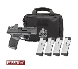 [HC931380BOSP-PAC] Springfield Armory HELLCAT® OSP™ U-DOT™, Caliber: .380, Length: 3", Finish: BLK, Mags: 4, Capacity: 1-11 / 3-13