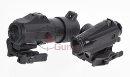 [U-SigSauer-SORJ43111] Sig Sauer Juliet4 4x Magnifier & Romeo4H Red Dot Sight - USED
