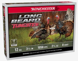 [LBT12L8] Winchester Long Beard Tungsten 12GA, 3.5", 8 Shot, 2-3/4 oz, 5rd