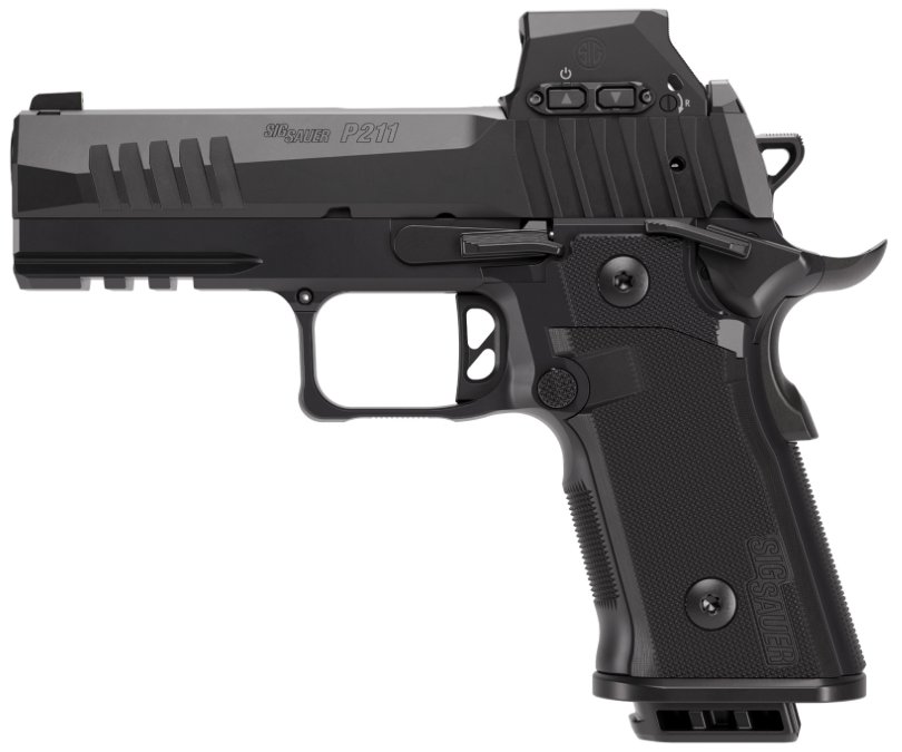 SIG P211 GT4 9MM 4.2" SAO ROMEOX (1)17/(2)21RD G10/BLACK