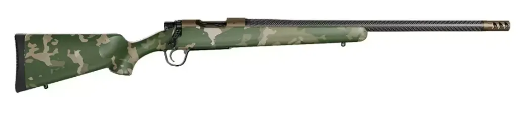 Christensen Arms Ridgeline FFT Burnt Bronze Canyon Phantom - 308 WIN  - 20 In - Carbon Fiber Brl - Burnt Brz Cerakote Rec - Carbon Canyon Phantom Stk
