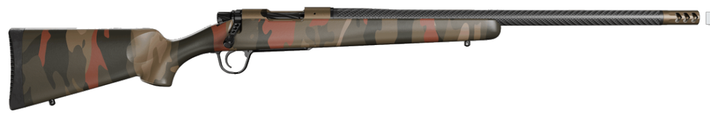 Christensen Arms Ridgeline FFT Burnt Bronze Sagebrush Drift  - 308 WIN  - 20 In - Carbon Fiber Brl - Burnt Brz Cerakote Rec - Carbon Sagebrush Drift Stk