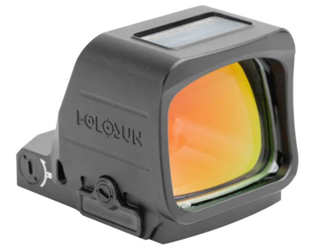 Holosun Red Performance Reticle, 7075 Aluminum, Extra-Large Open Lens, Shake Awake, Pistol