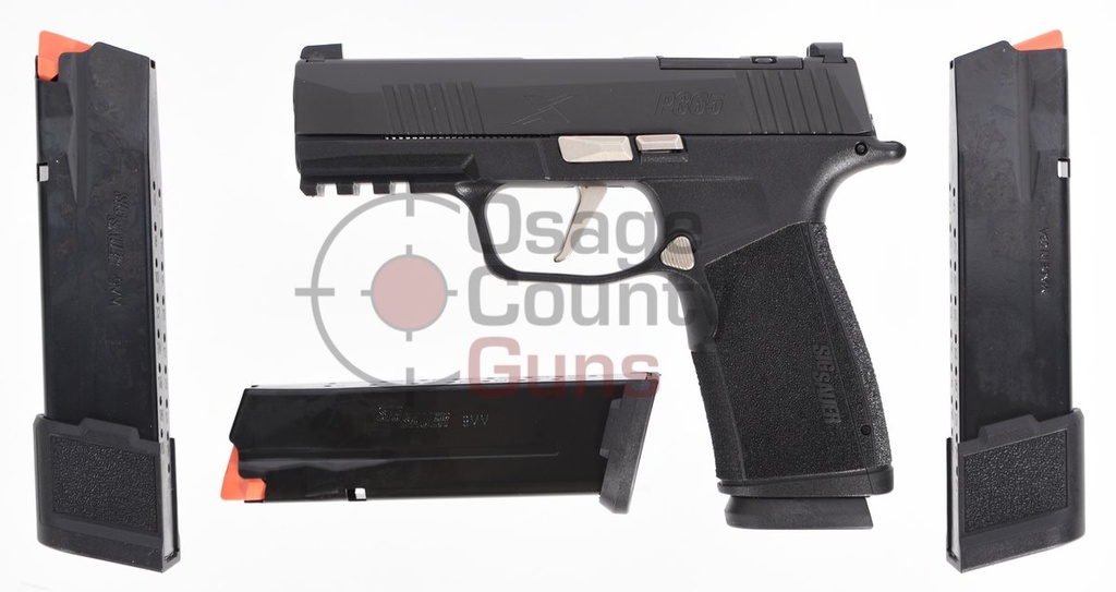 Sig Sauer P365 X-Carry Nightmare TACPAC, 9mm, 3.7", 17/21rd