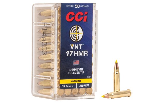 CCI VNT .17 HMR, 17gr, 50rd