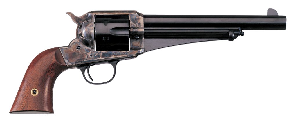 Uberti 1875 Single-Action Army Outlaw Case-Hardened Blued, .45 Colt, 7.5" BBL, 6 Rds